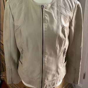 Faux leather MOTO jacket, excellent condition.